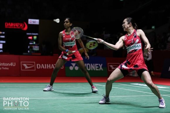 Pearly-Thinaah buru gelaran pertama di Indonesia Masters